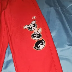 Vintage Champion Womens Reverse‎ Weave Powderpuff Girls Joggers Pants Small thumbnail 3