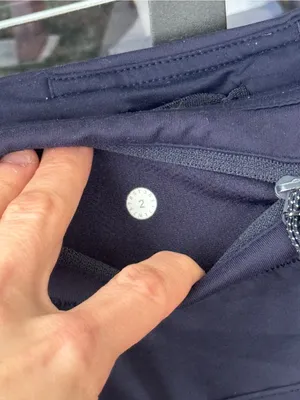 Lululemon Speed Shorts 4-way Stretch 2.5" Midnight Navy running low rise thumbnail 4