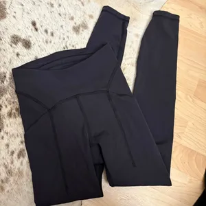 LULULEMON Power Thru High Rise Tight 25" Black Size‎ 0 thumbnail 2