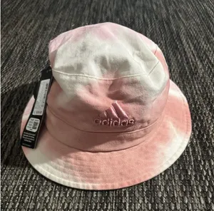 Adidas Bucket Hat Pink Tie Dye Outdoor NEW thumbnail 1