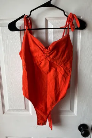 bodysuit Orange Size XXL thumbnail 1
