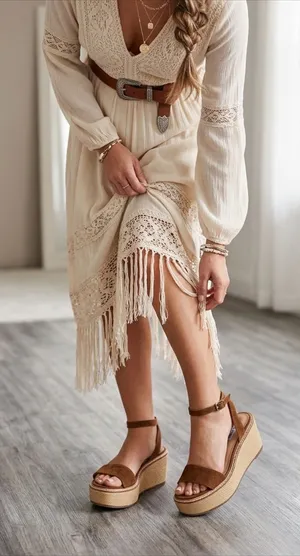 Steve Madden Brown Suede Platform Ankle Strap Sandals thumbnail 1