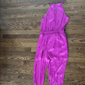 Fate Halter Jumpsuit Pink Size XS thumbnail 6