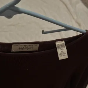 Lord & Taylor Brown Long Sleeve Top thumbnail 3