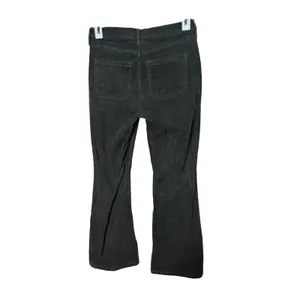 Gap 70s Flare High Rise Corduroy Pants 8P‎ Mistletoe Green Patch Pocket 29 thumbnail 5