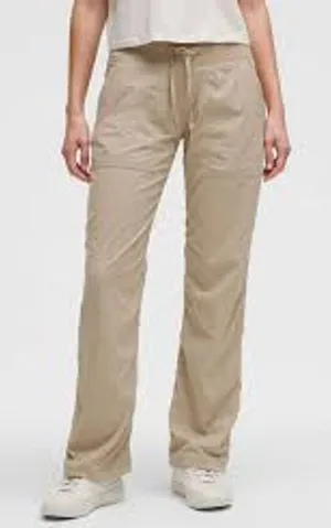 Lululemon Dance Studio Mid Rise Pant Regular Womens Size 6 Sheer Oak NWT NEW thumbnail 1