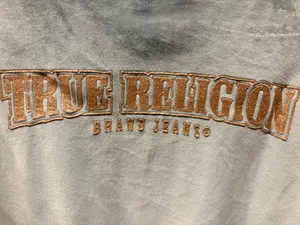 True Religion Glitter Velour Pullover Sweatshirt thumbnail 6