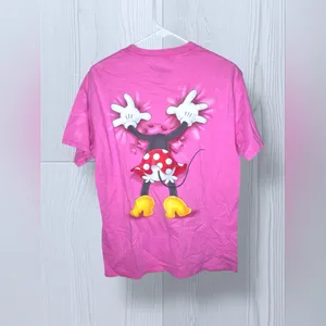 WALT DISNEY RESORT Women’s Minnie Mouse Disney Drop Shoulder Graphic Tee thumbnail 6