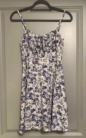 Missguided Purple Floral Sundress thumbnail 1