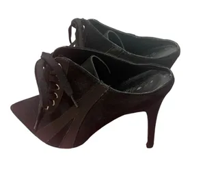 Witchy Boots Size 9 Ladies Wild Diva Lace Up 4” Heels thumbnail 7