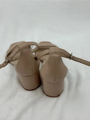 Birdy Grey Blush Ankle-Strap Block Heel B42 thumbnail 4