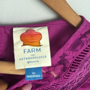 Farm Rio Anthropologie Kelsie Blouse Size XS thumbnail 7