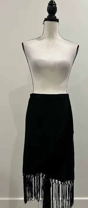 Alya Boho Fringe Skirt thumbnail 1