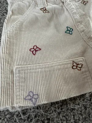 PacSun Corduroy Embroidered Shorts thumbnail 4