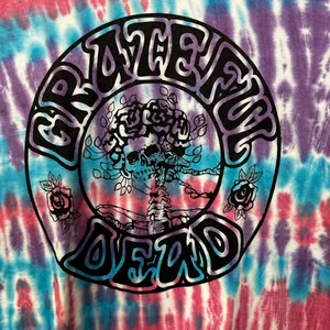 Grateful Dead BIg Bertha purple pink oversized Tie Dye Large thumbnail 2