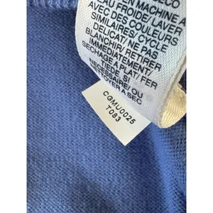 St. Aumont Golf Cardigan Women's Large Light Blue Button Front V-Neck‎ Striped thumbnail 11