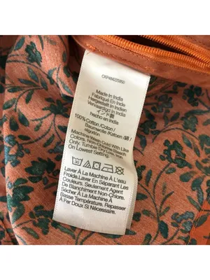Madewell Womens Amari Top BROKEN ZIPPER Twist Detail Floral Orange Green 4 thumbnail 5