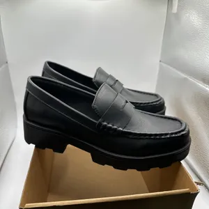 b.o.c. Cade Black Penny Loafers Womens 7 Lug Sole Chunky Slip On Shoes BC0038909 thumbnail 2