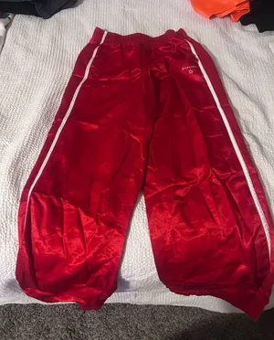 OFFLINE by Aerie High Waisted Wide Leg Pant Red thumbnail 1