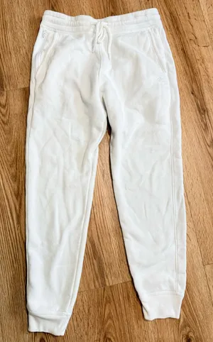 Hollister White‎ Drawstring Jogger Sweatpants thumbnail 1