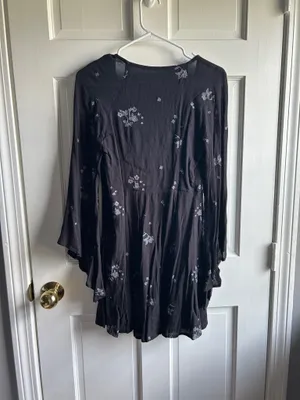 free people flowy sleeve dress thumbnail 3