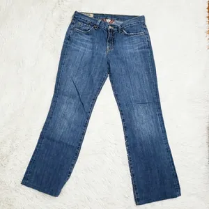 Lucky Brand Classic Rider Womens Medium Wash Bootcut Y2K Jeans Size 6 28in Short thumbnail 2