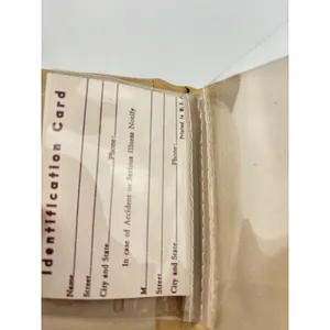 Vintage Chase Creation Vinyl Ladies walllet 1970s Era‎ Rainbow Shimmer NOS thumbnail 10