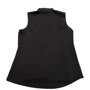Orvis Sweater Knit Fleece Vest‎ Black S Cabin Cozy Core Gorpcore Coastal Grandpa thumbnail 2