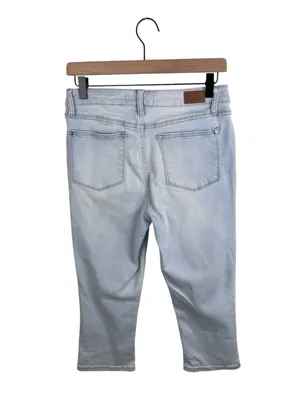 Judy Blue Katie Skinny Fit Capri Jeans Size 7/28 Vintage Wash Light Blue Denim thumbnail 5
