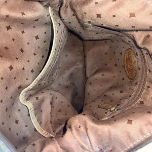 Vintage Fossil Leather Crossbody Bag Purse Brown 13.5 X 11" Womens Ladies thumbnail 5