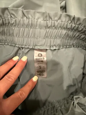 Mono B Green Paper Big Waist Joggers thumbnail 3