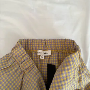 Y2K Gingham Satin Bow Plaid Lace Trim Mini Skirt thumbnail 8