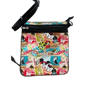 Disney parks world Mickey Minnie Mouse‎ Donald Duck Bambi cross body purse bag thumbnail 2