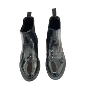 Dr. Martens Flora‎ Smooth patent leather Chelsea boots women’s 9/41black grunge thumbnail 3