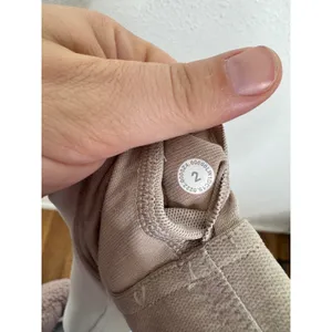 Lululemon Invigorate Training Tank Top White Everlux Cropped Racerback Size 2 thumbnail 7