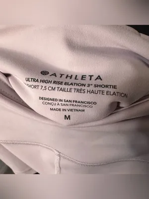Athleta Elation Ultra High Rise Shortie Light Lavender Pink thumbnail 3