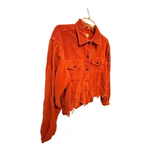 POL Corduroy Jacket with‎ Raw Hem thumbnail 2