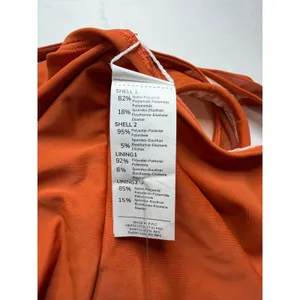 Cupshe Women Burnt Orange Mesh V-Neck One-Piece Swimsuit DGA12E3D001JJ 1X NWT thumbnail 7
