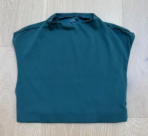 Alo Yoga Cropped Tee Capped Out Short Sleeve Softsculpt Size S Green thumbnail 1
