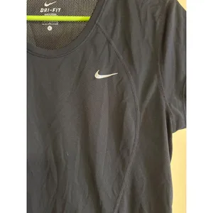 Nike Womens Black Dri-Fit Running T-Shirt Size L thumbnail 2