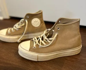 Brown Suede Platform Converse thumbnail 3
