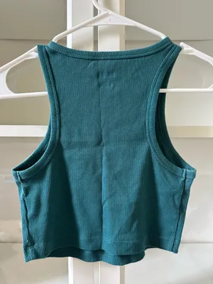Blue Crop Top thumbnail 2
