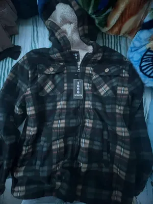 Warm Flannel Jacket Multiple Size L thumbnail 2
