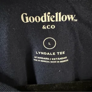 Goodfellow & Co Boston Red Sox Navy V-neck Short Sleeve‎ T-shirt with Red Glitter Logo Large thumbnail 3