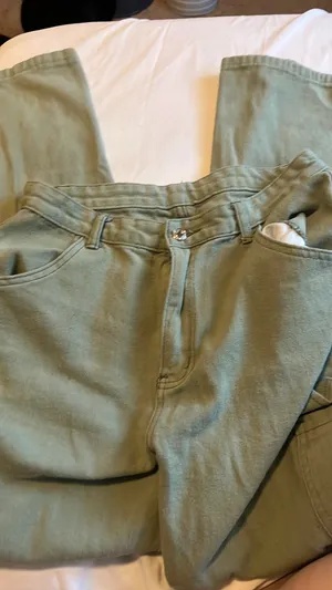 SheIn Green cargo pants thumbnail 3