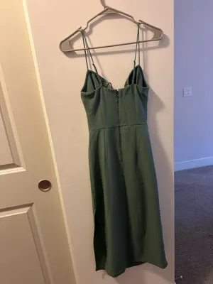 Abercrombie Green Midi Dress thumbnail 2