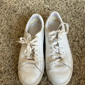 Tory Burch Cream Leather Low-Top Sneakers thumbnail 7