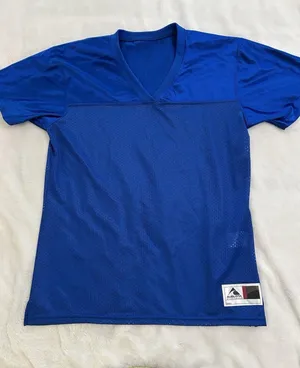 Augusta Sportswear Ladies Size Large Replica Football Jersey Blue thumbnail 1