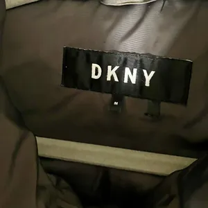 DKNY Charcoal Down Hooded Puffer Coat thumbnail 3