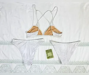 Billabong NWT Sporti x Stef Corgel Isla Palm Shadow Bikini Set - Daylight - M/S/S thumbnail 10